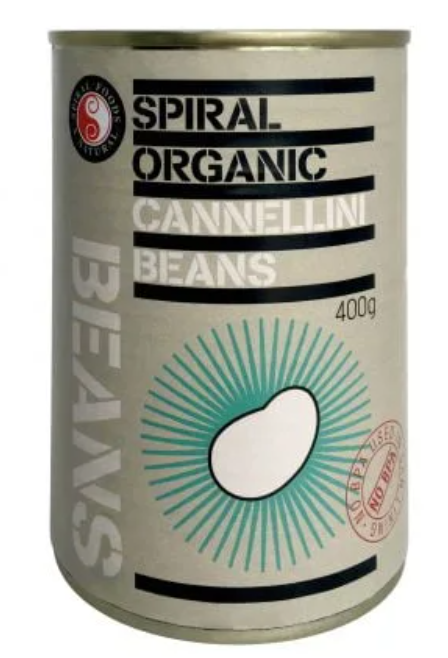 Spiral Organic Cannellini Beans
