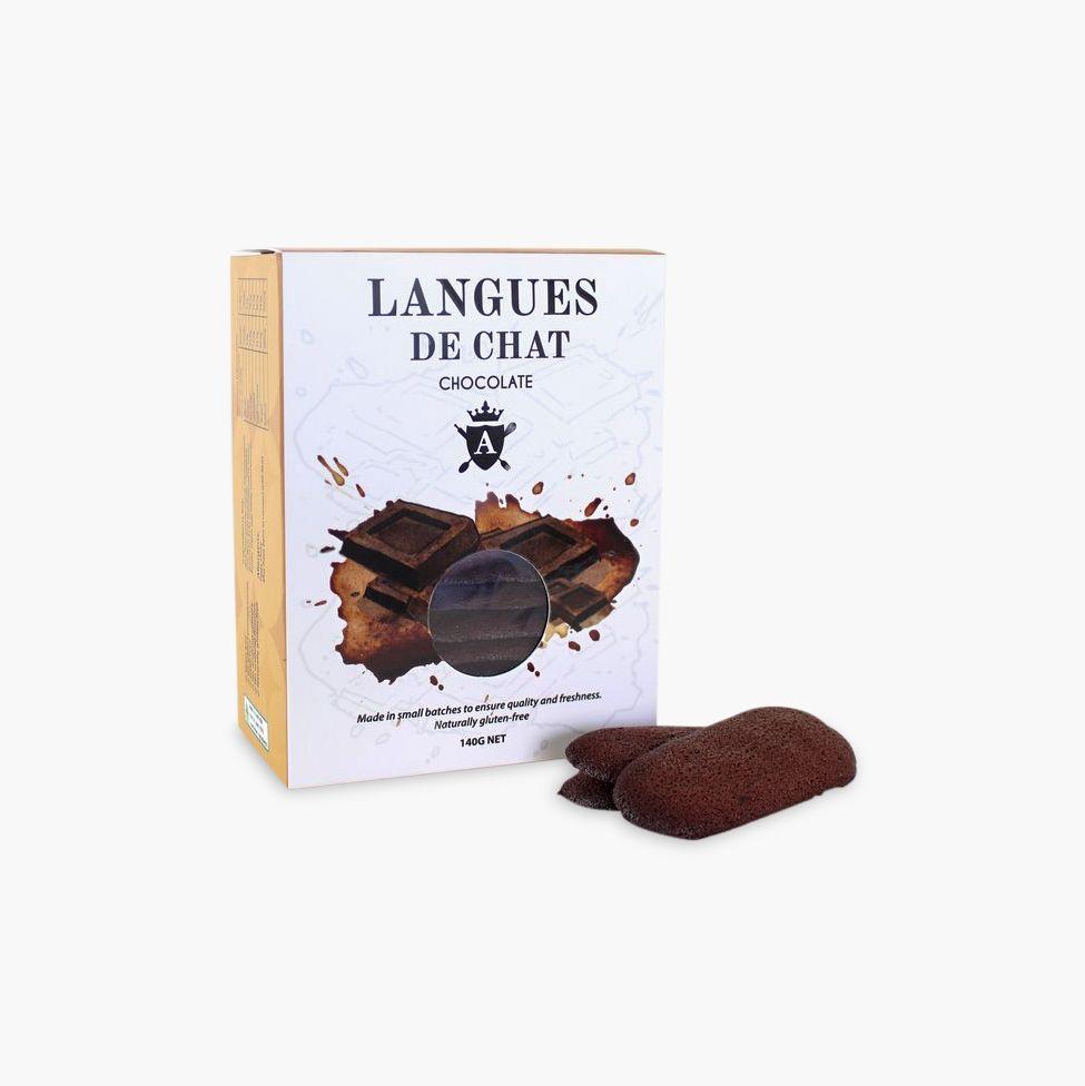 Biscuits - Chocolate Langues De Chat Biscuit 140g