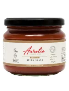Aurelio - Spicy Organic Salsa 300g