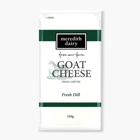 ❄️ Cheese - Meredith Dairy - Goat Cheese - Dill Chevre 150g